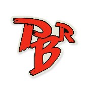 PBR Aufkleber fr Skyteam PBR (rot-schwarz)