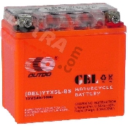 Gel-Batterie fr Skooter Baotian BT49-QT-9 (113x70x110)