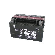 Batterie YUASA fr Baotian Motorroller BT50QT-12