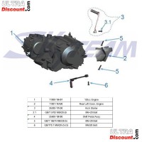 11000-16h01 * motor euro4 dax skyteam skymax 125ccm