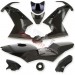Verkleidung Kohlenfaser schwarz Sonderausgabe pocket bike Nitro (schwarz)