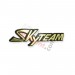 Plastikaufkleber mit SkyTeam-Logo fr Trex Tank