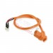 Batteriestromkabel (52cm) fur Citycoco - Orange fluo