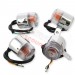 4 x Blinker hinten - vorn fr citycoco 50 ccm und 125 ccm (chrom)