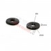 2x Gummischeibe fr Verkleidung