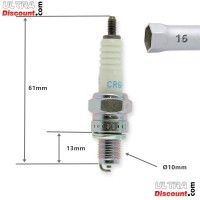 270960020-0001-bis zundkerze ngk cr6hsa fur pbr 50 bis 125 ccm