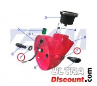 35122-14a00_ter2 gummischeibe zur befestigung des scheinwerfergehauses - skyteam skymini