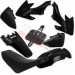 Verkleidung anbringend dirt bike CRZ + Sitzbank, schwarz