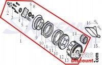 500280038-0001-bis kupplung komplett 125ccm fur monkey gorilla