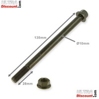 61211-14a00-bis schwingarmachse fur dax 50 ccm bis 125 ccm (130mm)