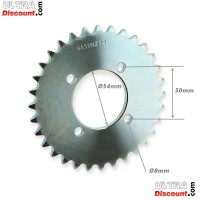 64511-16h20-bis kranz 32 zahnen fur skymax dax 125 ccm