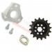 Ritzel verschoben + hinteren Sturz f�r Monkey (16Z, 15 mm)