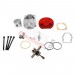 Kit 53 ccm 4 Schleusen + Kurbelwelle Racing Achse 10 mm (Typ B rot)