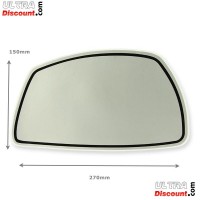 89045-16a00-bis2 grauer aufkleber fur skymini tank (rechts)