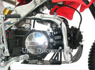 agb27-moteur dirt bike agb27 125 ccm (typ 4) grun