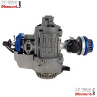 moteur-complet-pocket-bike-bleu-ultra-1302161702bis2 * motor 53cc ud racing, blau, fur pocket atv (typ 2)