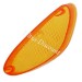 Blinkerkappe vorn links fr Motorroller Baotian BT49QT-9 (Orange)