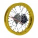 Felge hinten 12'', gold, fr dirt bike (Typ 2)