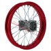 Felge hinten 14', rot, fr dirt bike AGB30 (:12mm,Typ 4)
