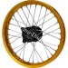 Felge vorn 14'', gold, fr dirt bike (Typ 2)