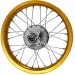 Felge hinten 14'' fr dirt bike ( Gold,Typ 5 )