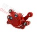 Bremssattel hinten rot fr pocket quad