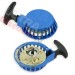 Anlasser aus Aluminium blau (Typ B)