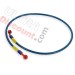 Hinterer Bremsschlauch 100cm (Blu)