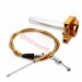 Griff - Gasgriff (schnell), gold, Qualit�tsprodukt + Kabel