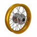 Felge hinten 12'', gold, dirt bike (Typ 1)