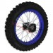 * Rad hinten komplett 14'', blau, fr dirt bike AGB30