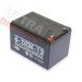 BATTERIE 12V12AH 6-DZM 12