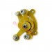 Bremssattel hinten gelb fr Pocket ATV Teile