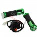 Griffe Tuning mit Ausschalter grn fr Pocket Bike ZPF