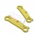 Gabelbrcke Tuning (Paar) fr pocket bike, gold