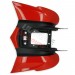 Spoler hinten fr Quad Shineray  250ccm ST-9E (ROT-SCHWARZ)