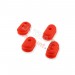 Kabeldurchfhrungen aus Silikon fr Xiaomi M365 - Rot