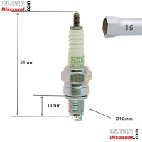 ultra-1271958448-bis zundkerze ngk platinium fur baotian bt49qt-9