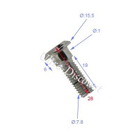 ultra-1305295286-bis befestigungsschraube bremsscheibe quad shineray 300 ccm (28mm)