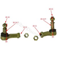 ultra-1402664971-bis spurstangekopfe (paar) fur quads shineray 200 ccm (xy200st-6a)