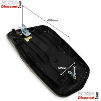 ultra-1404-2 sitzbank quad shineray 150ste, schwarz