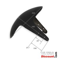 ultra-1417252216-2 kotflugel vorn fur scooter aus china schwarz - typ2