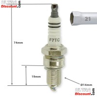 ultra-1459-bis zundkerze original fur originalmotor mt4 - kit mt4