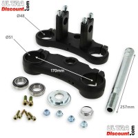 ultra-1576156320-bis * gabel voll von hoher qualitat 800mm, 15mm radachsen - schwarz