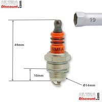 ultra-1583936993-bis zundkerze bm6a (rot) fur pocket dirt nitro