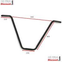 ultra-1606985512-bis3 lenker mini citycoco (schwarz) 360mm