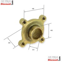 ultra-1693470028-bis2 bremsscheibenhalter (type3) fur citycoco