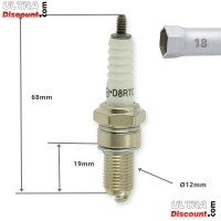 ultra-1751-bis zundkerze original fur quads von shineray 250 st-9e