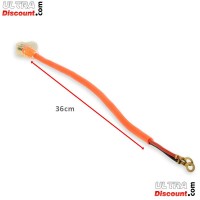 ultra-1789560204-bis2 batteriestromkabel (36cm) fur citycoco - orange fluo