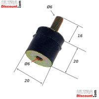 ultra-326-bis2 silentblock 20x20 atv shineray 200cc